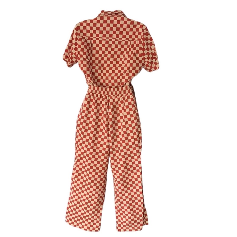 NWOT, Wray Spiced Checkered Long Lounge Set size Small - Picture 8 of 8